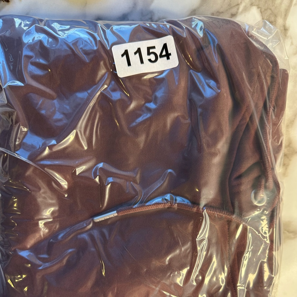 NWT Champion Maroon Oversized Drawstring Hooded Sweatshirt XS Measures L/XL - Picture 6 of 6